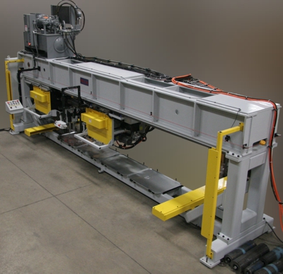 Cecil Peck LLC. Conveyor Roller Welder Photo